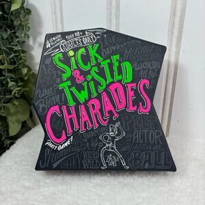 Sick and Twisted Charades Adult 18+ Party Game Fun Funny